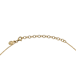 14K Yellow Gold Diamond Star Necklace