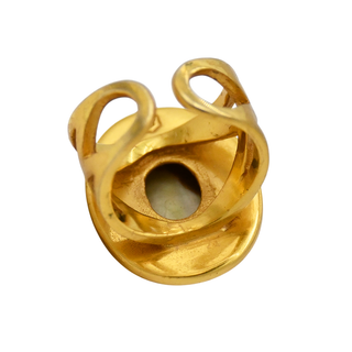 JULIE VOS | Iridescent Blue Oval Ring