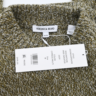 VERONICA BEARD | Cypress Green Andi Knit Sweater
