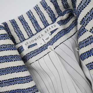 VERONICA BEARD | Ryland Striped Tweed Dickey Jacket