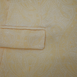 SABINA MUSAYEV | Rian Pastel Yellow Paisley Jacquard Vest