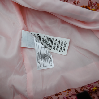 AVEC LES FILLES | Floral Quilted Cropped Jacket