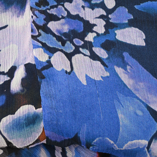 DEREK LAM 10 CROSBY | Katie Topaz Floral Maxi Dress