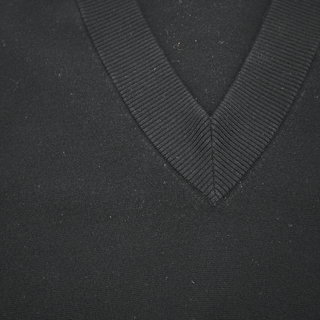 AKRIS PUNTO | Black Wool-Blend Knit Sweater Vest