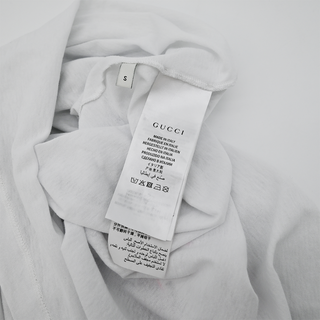 GUCCI | White Logo Print T-Shirt