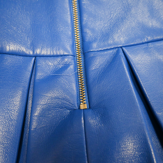 ALICE + OLIVIA | Vegan Leather Pleated Mini Skirt