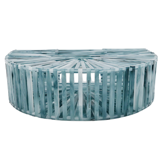 CULT GAIA | Seaspray Blue Ark Mini Top Handle Bag