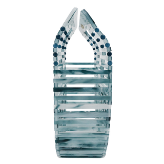 CULT GAIA | Seaspray Blue Ark Mini Top Handle Bag