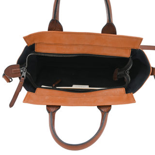 RAG & BONE | Tan Leather Pilot Satchel Bag