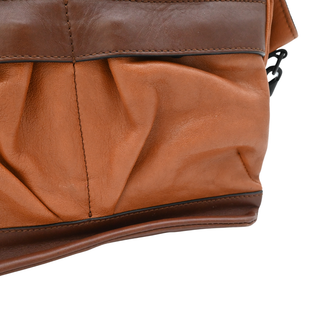 RAG & BONE | Tan Leather Pilot Satchel Bag