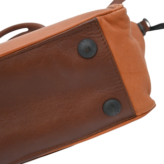 RAG & BONE | Tan Leather Pilot Satchel Bag