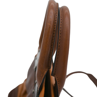 RAG & BONE | Tan Leather Pilot Satchel Bag