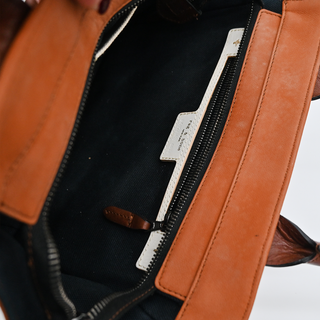 RAG & BONE | Tan Leather Pilot Satchel Bag