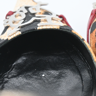 DIOR | "I Love Dior" Heart Leopard Pumps