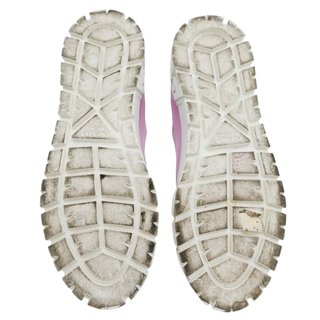 PRADA | Pink Nylon Platform Sneakers