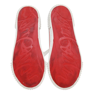 CHRISTIAN LOUBOUTIN | Pedro Junior White Canvas Sneakers