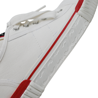 CHRISTIAN LOUBOUTIN | Pedro Junior White Canvas Sneakers