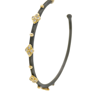 ARMENTA | Diamond Hoop Earrings