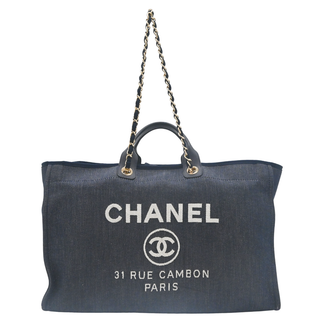 CHANEL | Deauville XL Denim Tote Bag