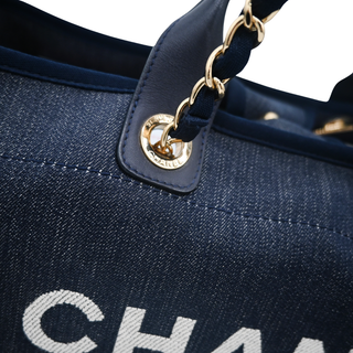 CHANEL | Deauville XL Denim Tote Bag