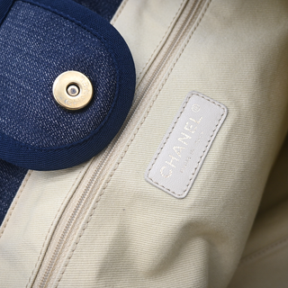 CHANEL | Deauville XL Denim Tote Bag