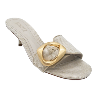 SCHUTZ | Olga Beige Kitten Sandals