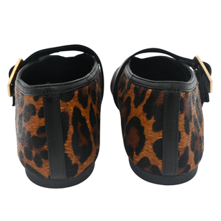 SCHUTZ | Courtney Buckle Hair Calf Flats