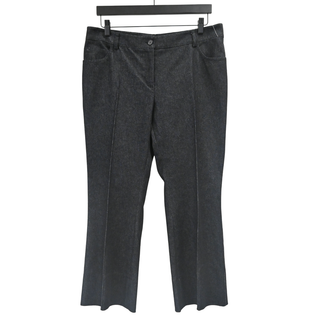 AKRIS PUNTO | Black Denim Pintuck Ankle Jeans