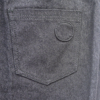 AKRIS PUNTO | Black Denim Pintuck Ankle Jeans