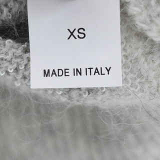 BRUNELLO CUCINELLI | Light Gray Dazzling Argyle Wool-Blend Sweater