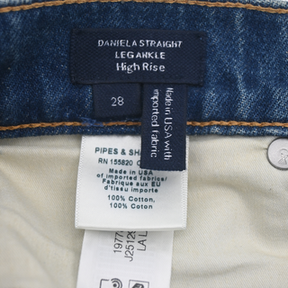 VERONICA BEARD | Daniela Straight-Leg Ankle High Rise Jeans