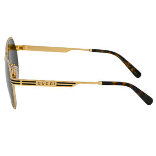 GUCCI | Squared Aviator Sunglasses