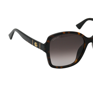 GUCCI | Tortoise Square Sunglasses
