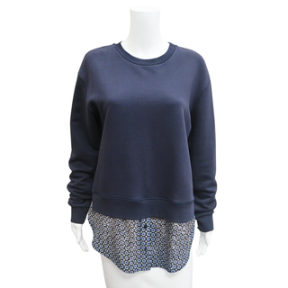 STELLA MCCARTNEY | Navy Blue Embellished Sweatshirt