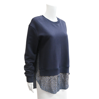 STELLA MCCARTNEY | Navy Blue Embellished Sweatshirt