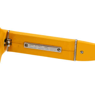 CHANEL | Sunflower Yellow CC Round Sunglasses