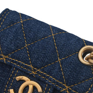 CHANEL | Denim Double You Bag Charm