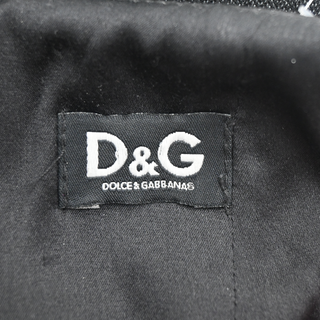 DOLCE & GABBANA | Gray Corset Pencil Skirt