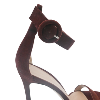 GIANVITO ROSSI | Portofino Suede Heeled Sandals