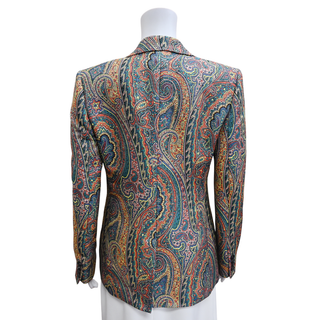 ETRO | Dark Paisley Print Blazer