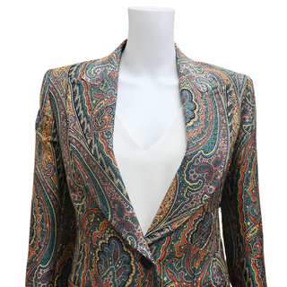 ETRO | Dark Paisley Print Blazer