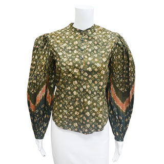 ULLA JOHNSON | Rami Jasper Printed Cotton Blouse