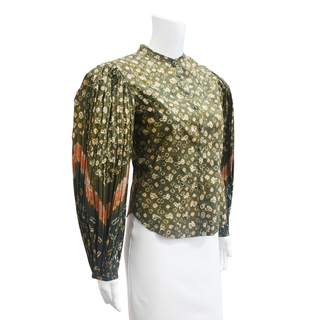 ULLA JOHNSON | Rami Jasper Printed Cotton Blouse