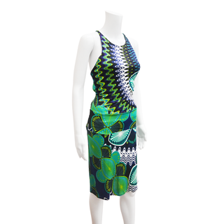 MISSONI | Multicolor Crisscross Printed Dress