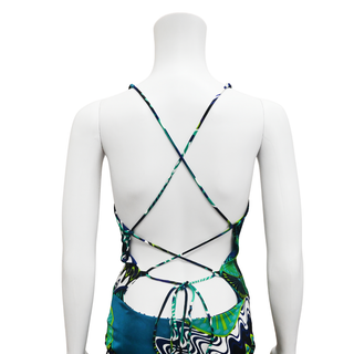 MISSONI | Multicolor Crisscross Printed Dress