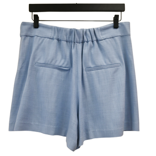 VERONICA BEARD | Elbe Bluebell Pleated Shorts