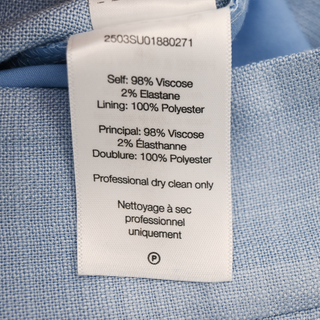 VERONICA BEARD | Elbe Bluebell Pleated Shorts