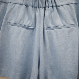 VERONICA BEARD | Elbe Bluebell Pleated Shorts