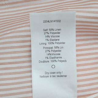 VERONICA BEARD | Gaya Bright Coral Linen-Blend Dickey Blazer