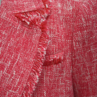 CINQ A SEPT | Katrice Melange Knit Cutaway Blazer